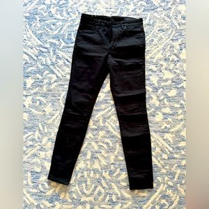 All saints black slim pants / jeans